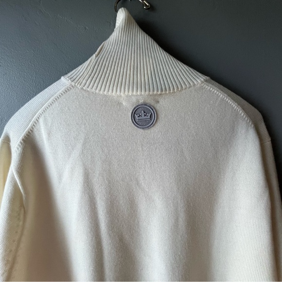 Peter Millar Classic Cream Men's Sweater ~ M NWT - Picture 10 of 11